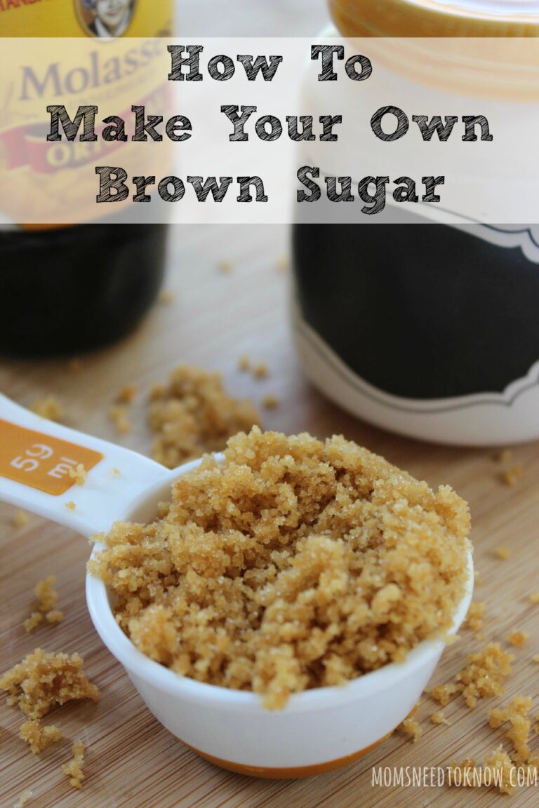 How To Make Your Own Brown Sugar | Moms Need To Know