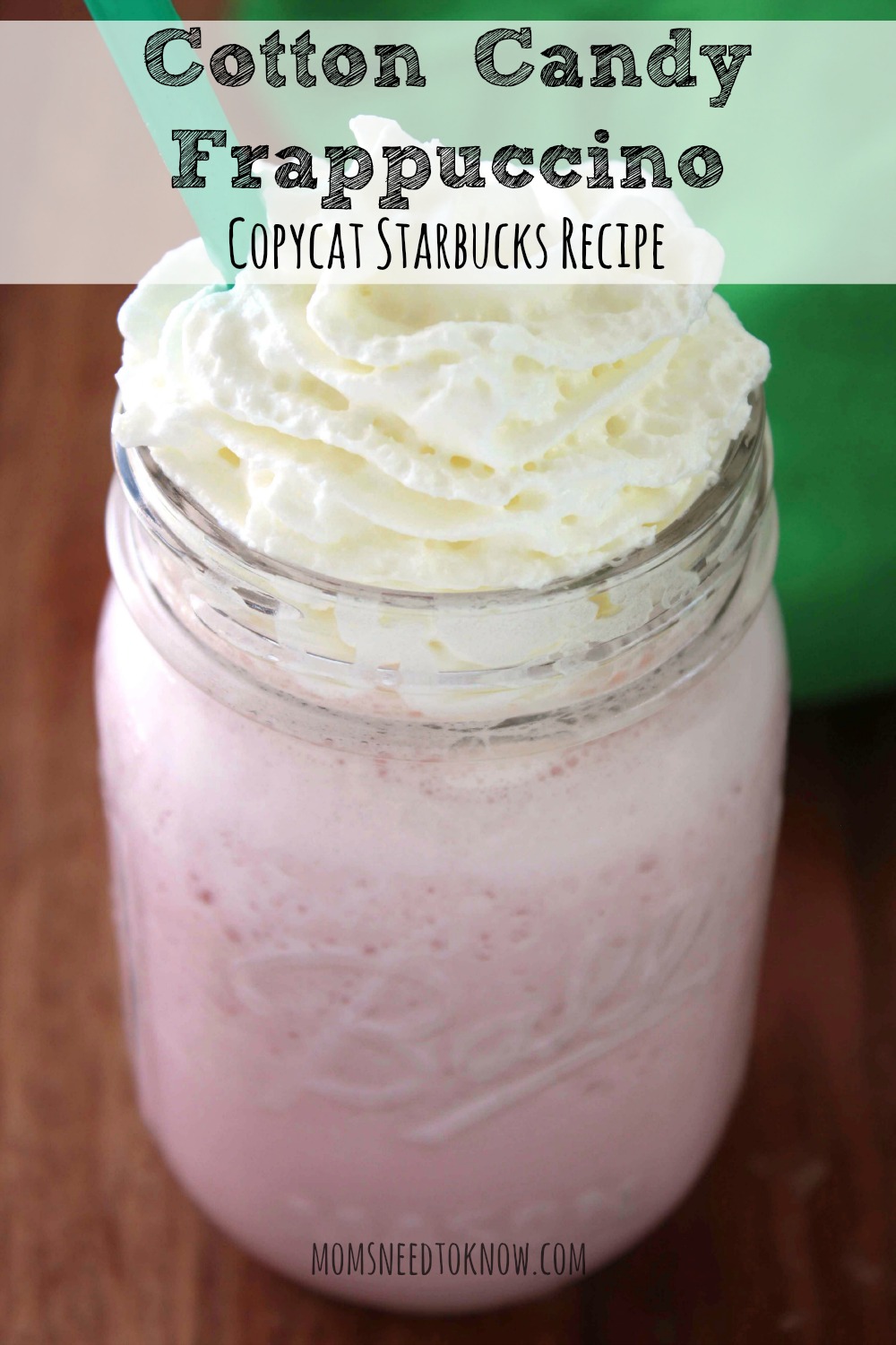 Cotton Candy Frappuccino Recipe