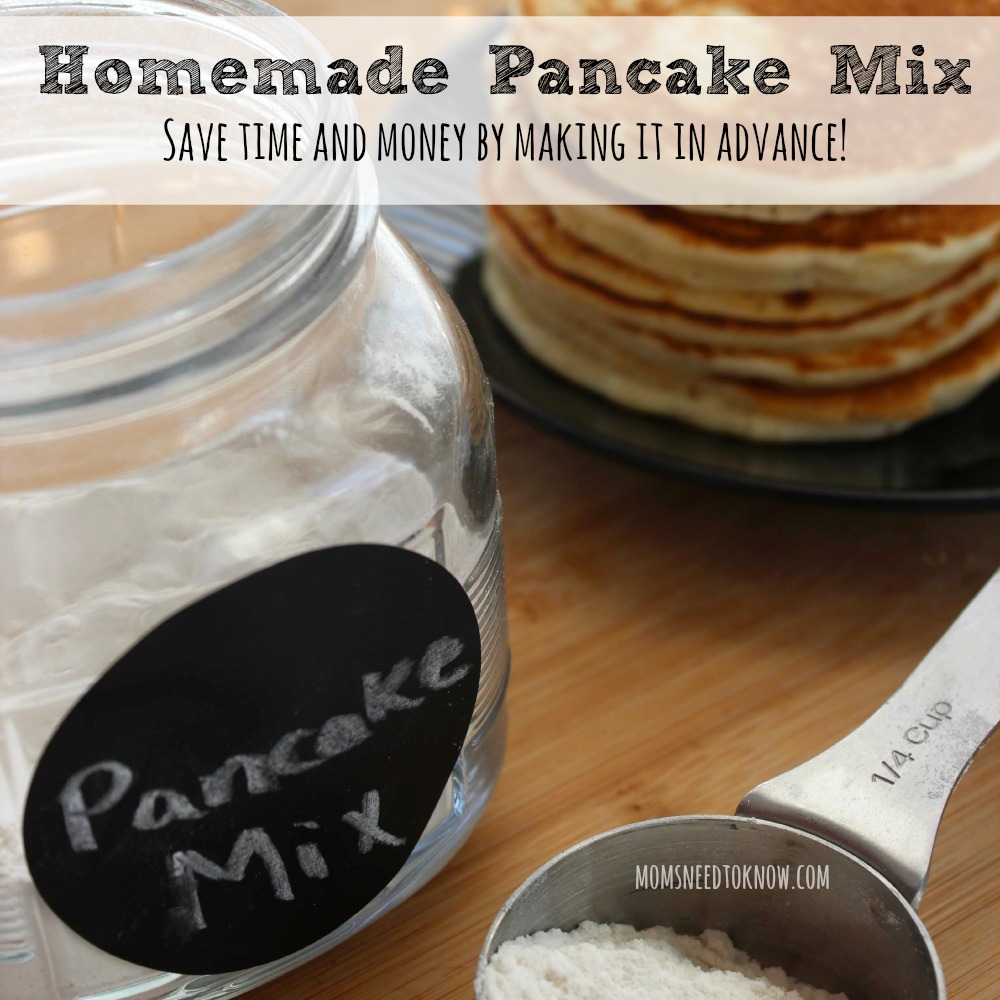 Homemade Pancake Mix Recipe sq