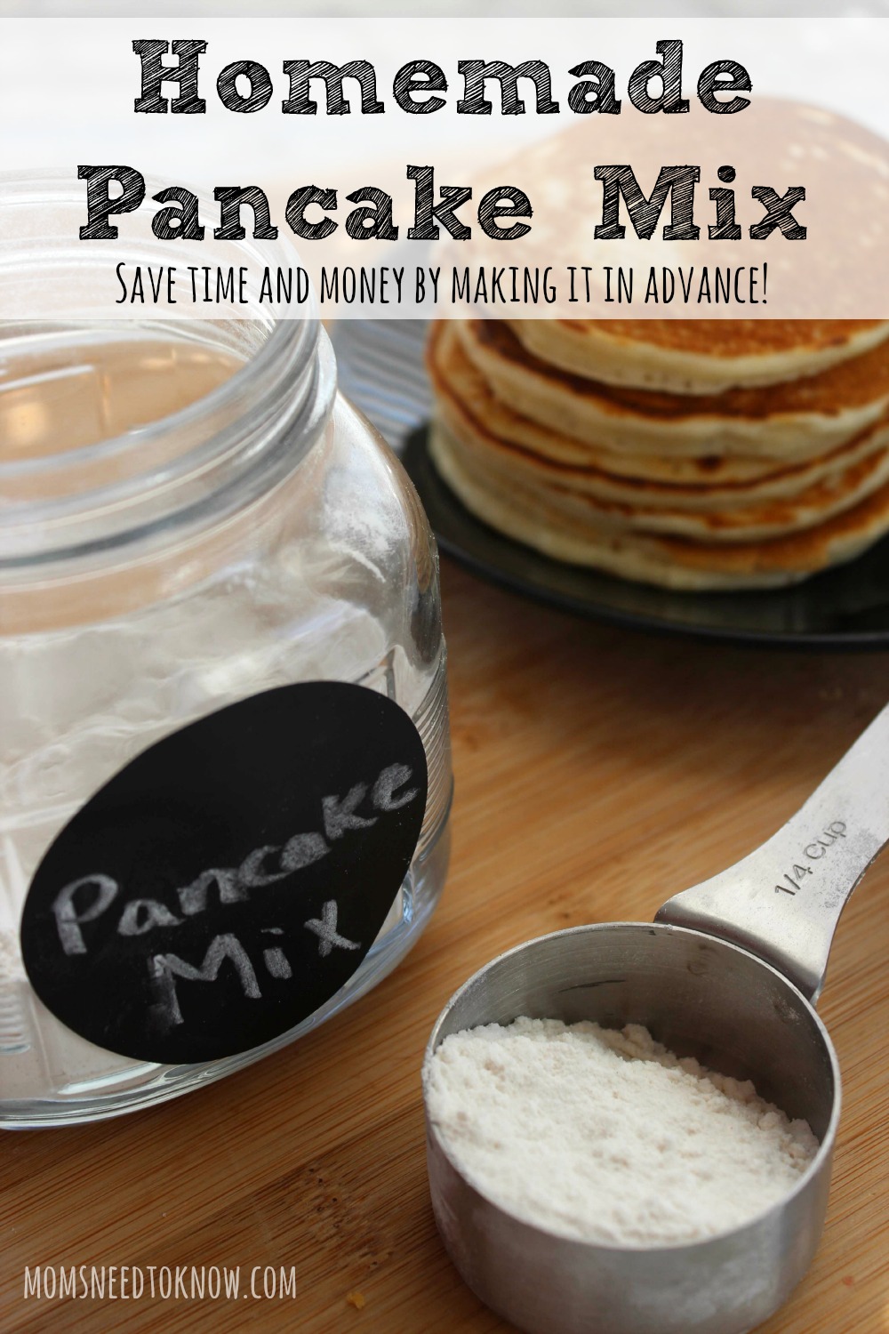 Homemade Pancake Mix Recipe