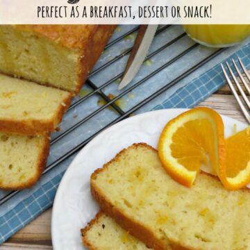 This orange vanilla yogurt bread uses Greek yogurt to give it a ton of moisture. It is so easy to make and can easily be frozen!