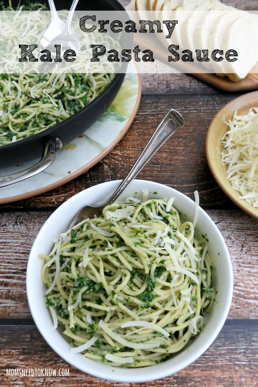 Creamy Kale Pasta Sauce