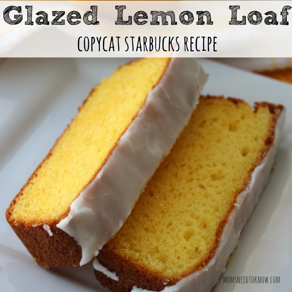 Glazed Lemon Loaf - Copycat Starbucks Recipe sq