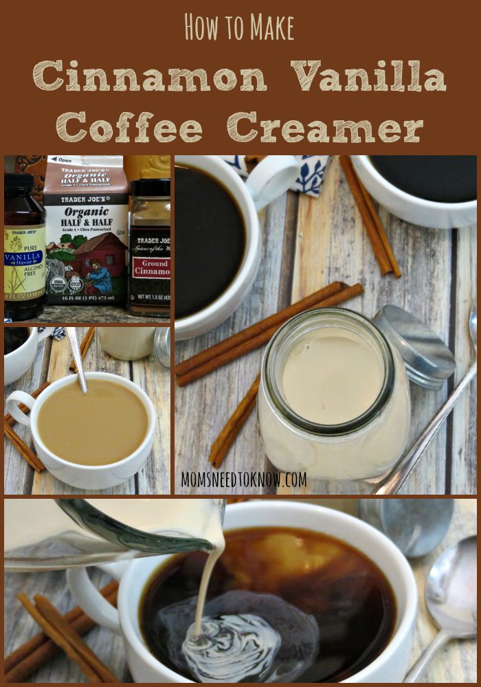 Homemade Cinnamon Coffee Creamer Recipe Story - Cupcakes and Cutlery