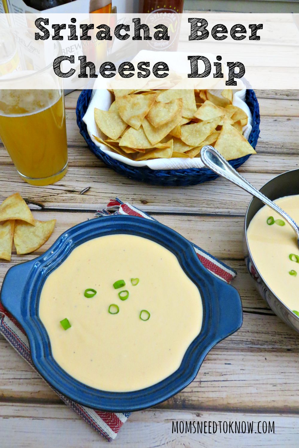 Sriracha Beer Cheese Dip | Game Day Recipe!