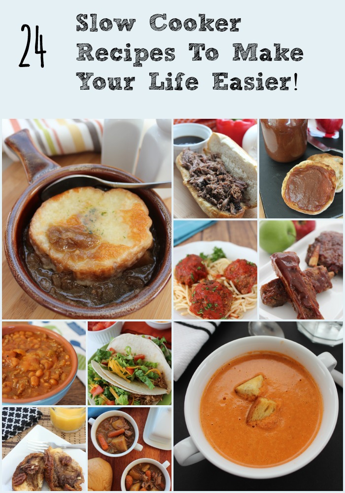 If you love your slow cooker as much as I do, or you have one and on the hunt for new recipes, here are 24 Crock Pot recipes that you are sure to love!