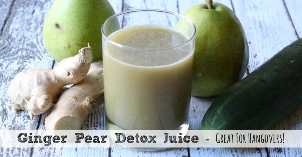 Ginger Pear Detox Juice fb Moms Need To Know
