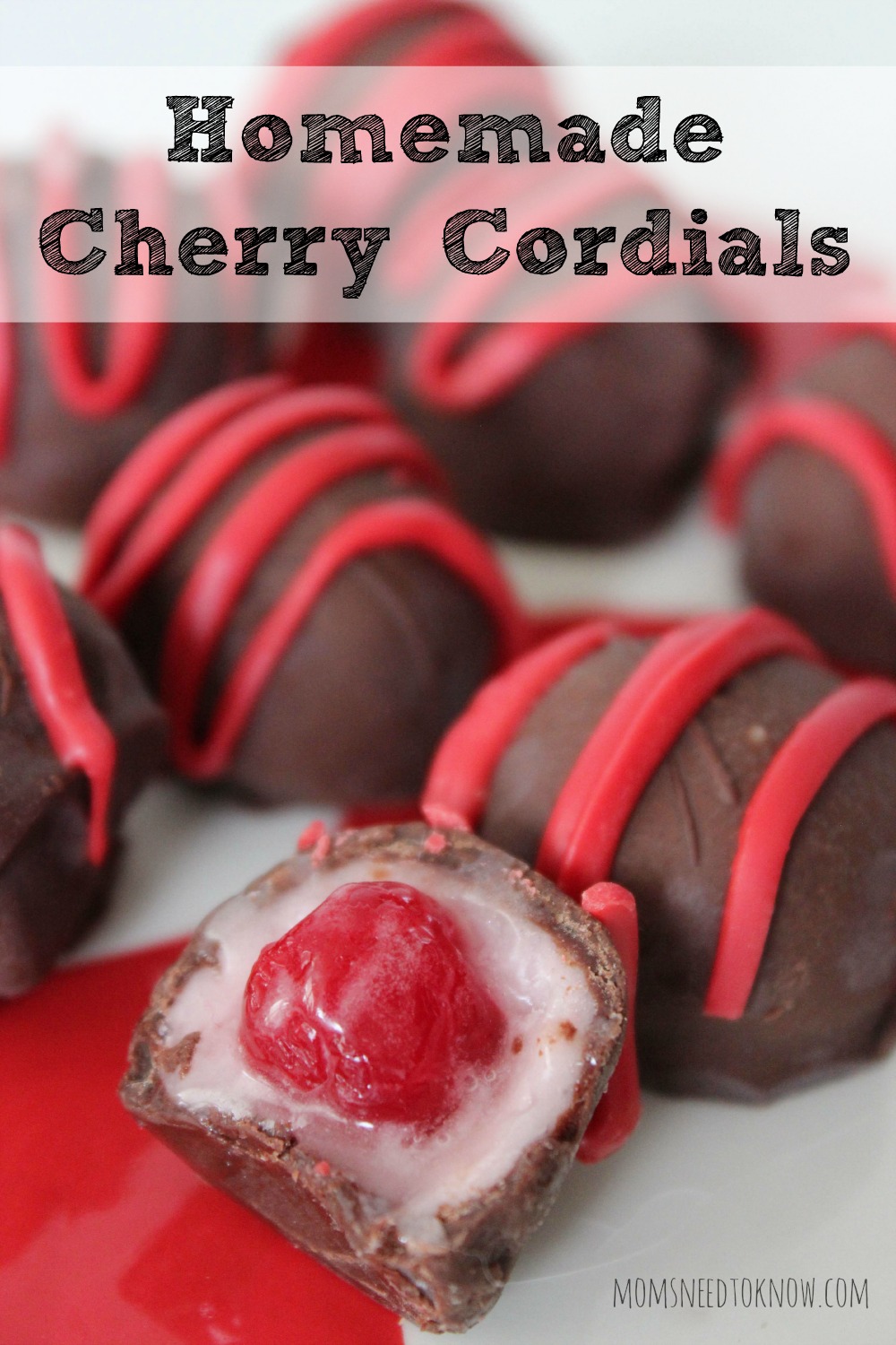How To Make Homemade Cherry Cordials or Chocolate Covered Cherries