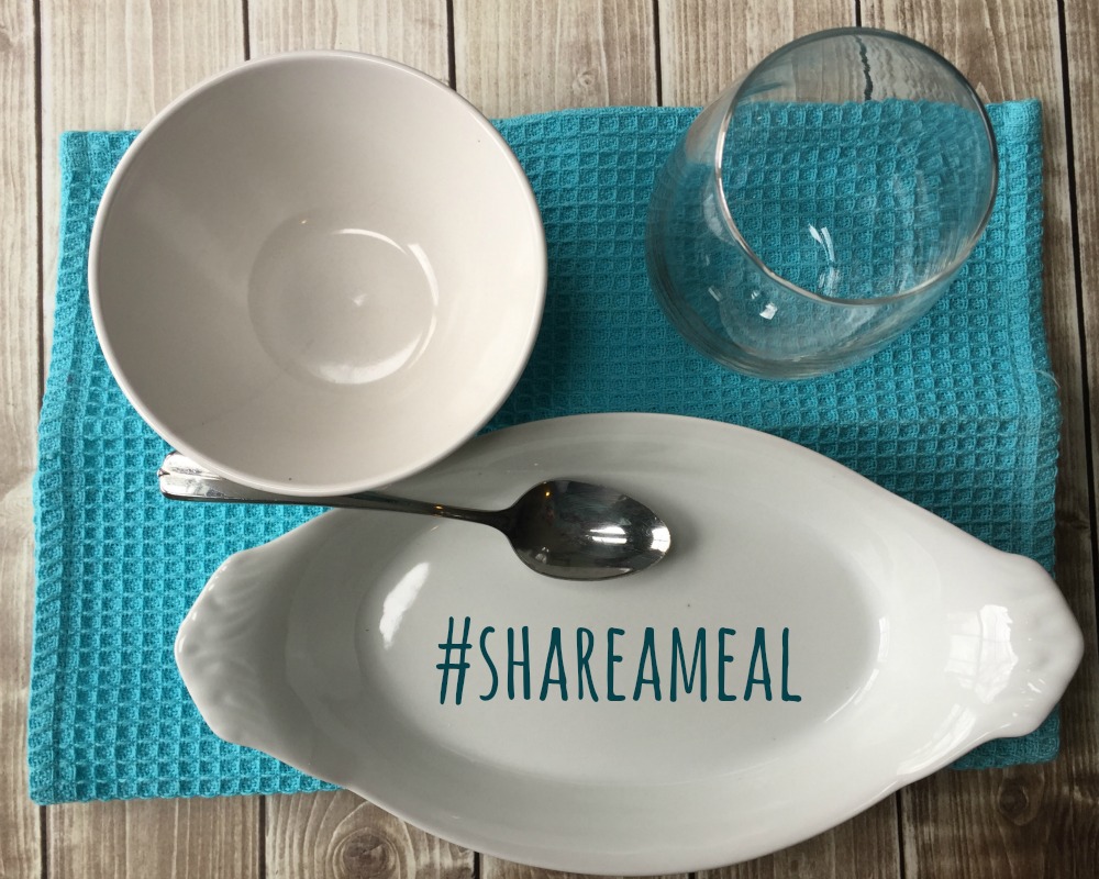 An empty plate is a terrible thing. Help Unilever and Feeding America #ShareAMeal