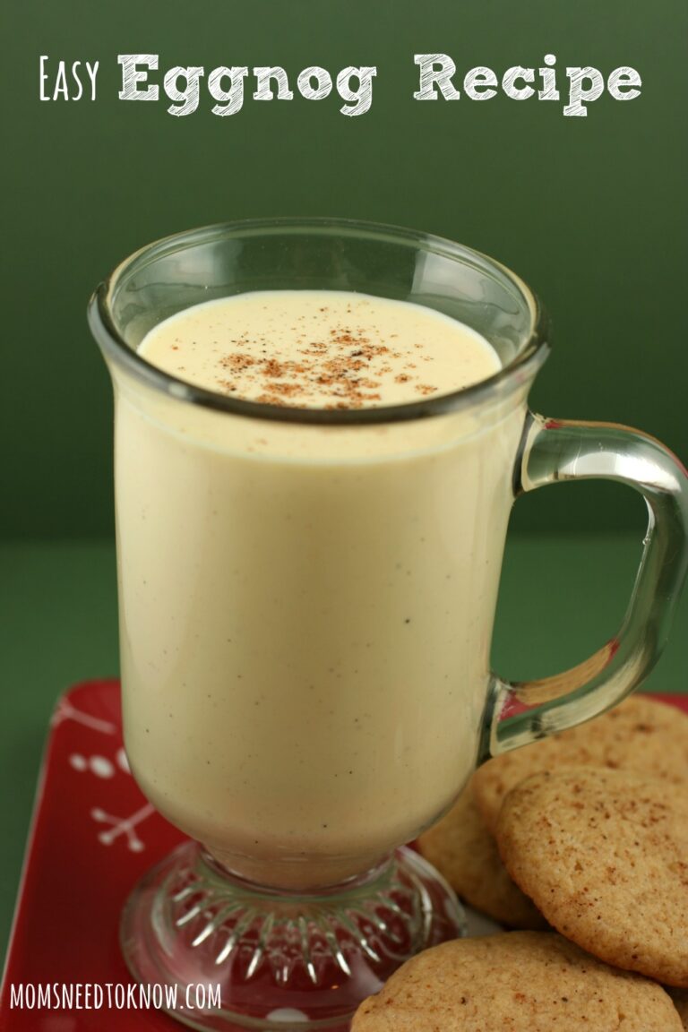 Easy Eggnog Recipe | Moms Need To Know