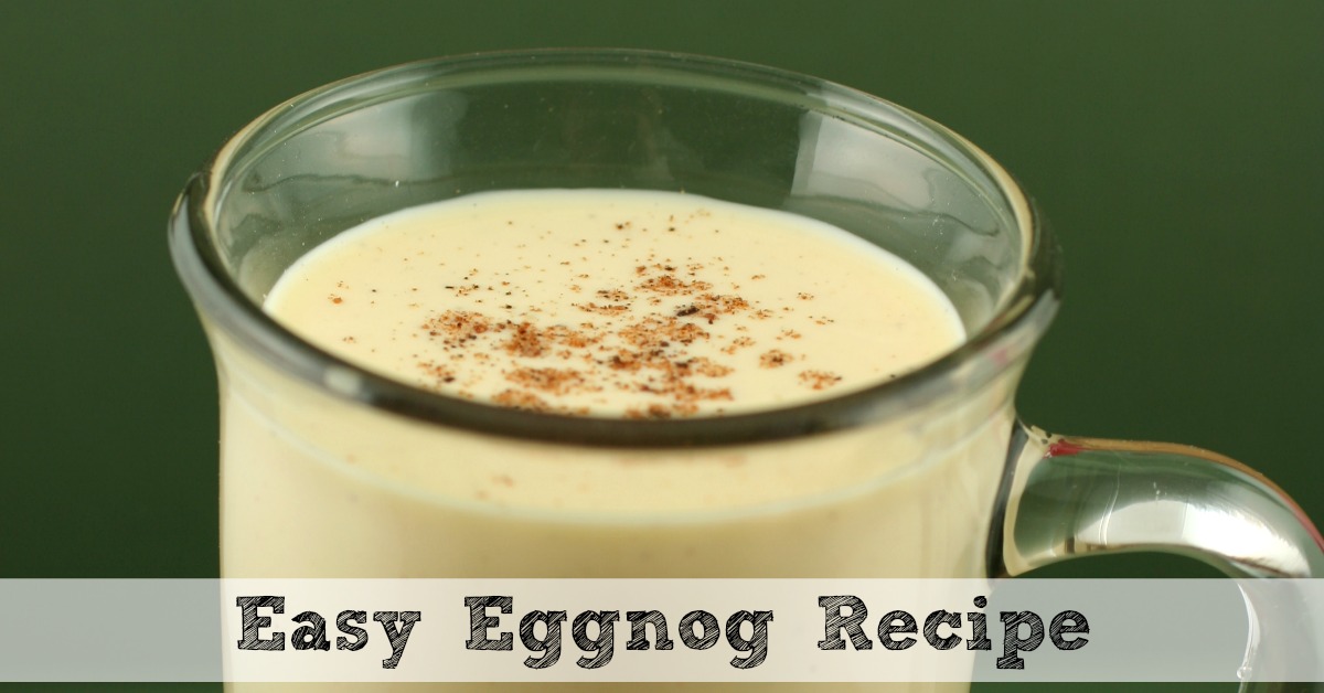 Easy Eggnog Recipe Moms Need To Know