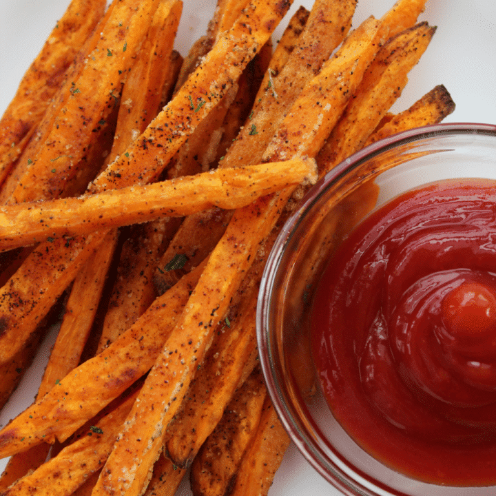 Crispy Baked Sweet Potato Fries | Moms Need To Know