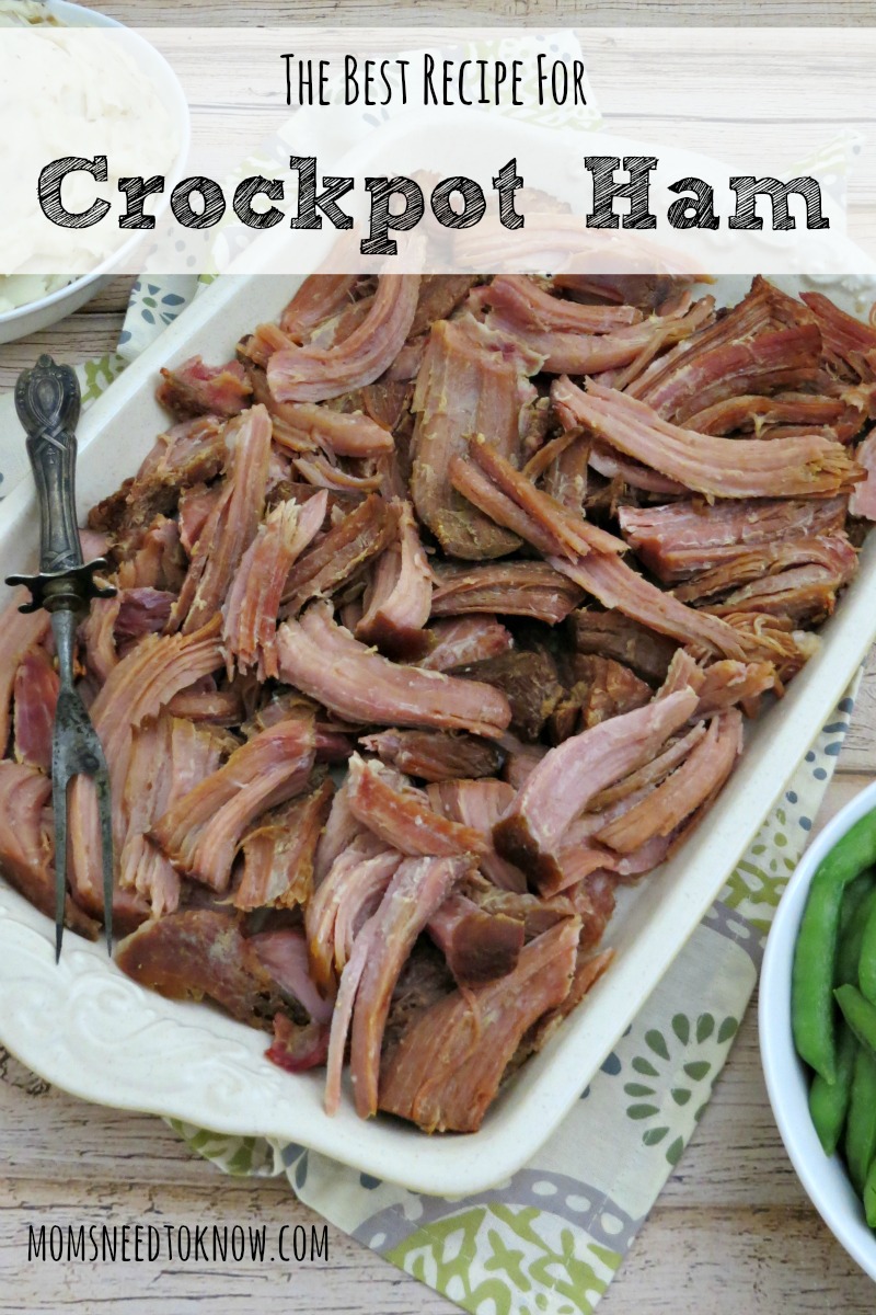 The Best Crockpot Ham Recipe