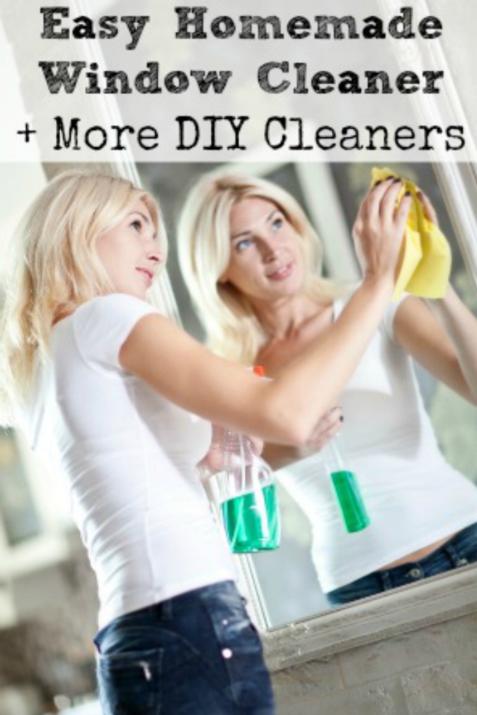 Easy Homemade Window Cleaner