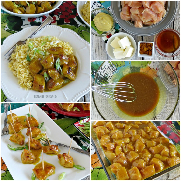 Easy Chicken Curry Recipe collage