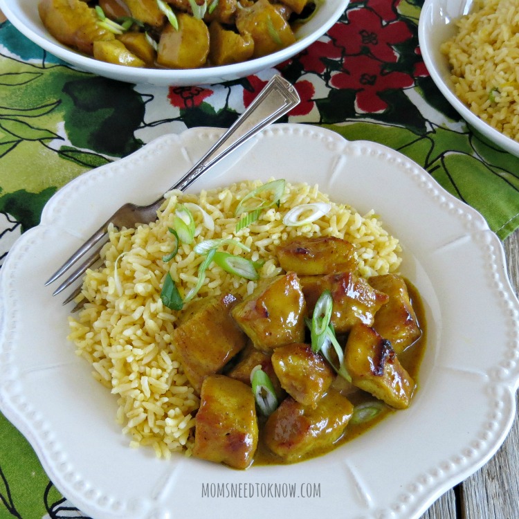 Easy Chicken Curry Recipe sq