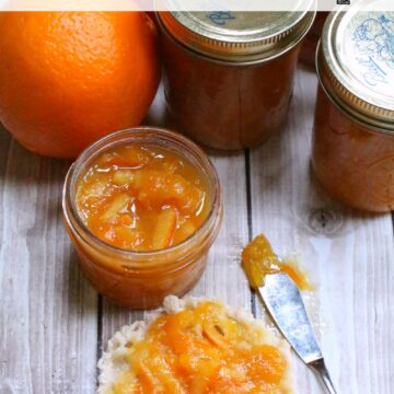 This orange marmalade recipe is made right in your pressure cooker or Instant Pot. It is ready in less than 30 minutes!