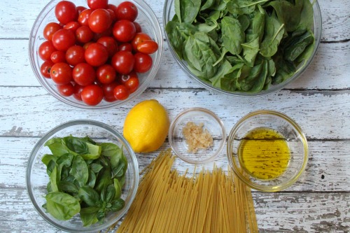 Cherry Tomato Sauce Ingredients