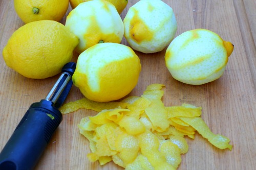 How To Make Limoncello process