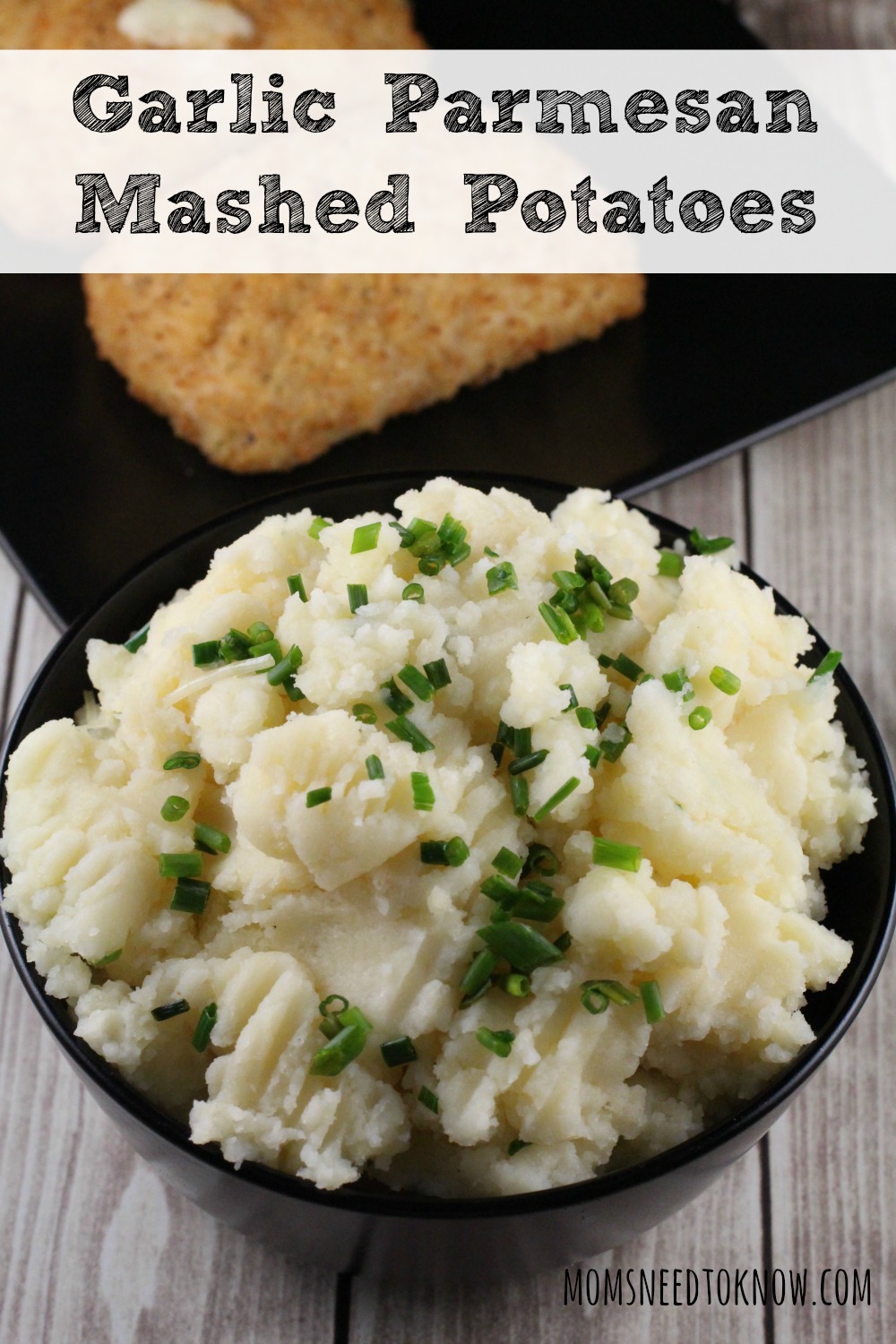 Garlic Parmesan Mashed Potatoes | Instant Potatoes Get Fancy!