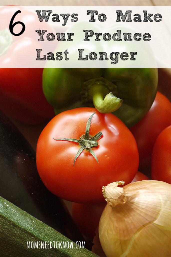 6 Ways To Make Your Produce Last Longer Moms Need To Know