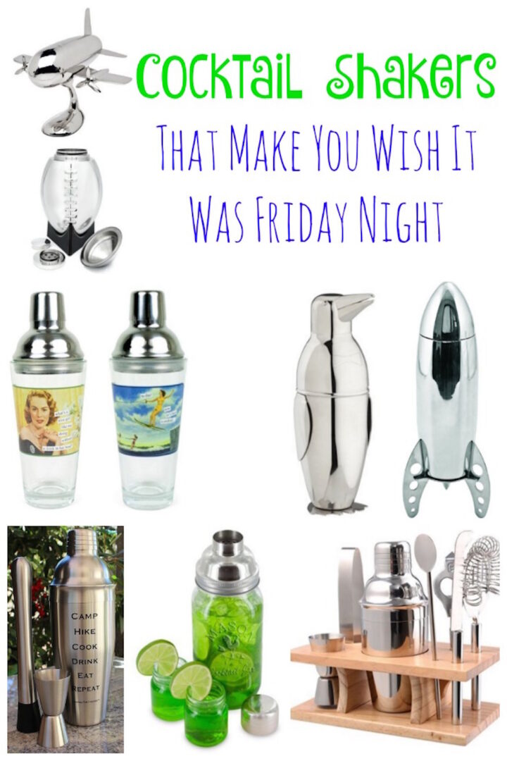 Cocktail Shakers That Will Make You Wish It Was Friday Night!