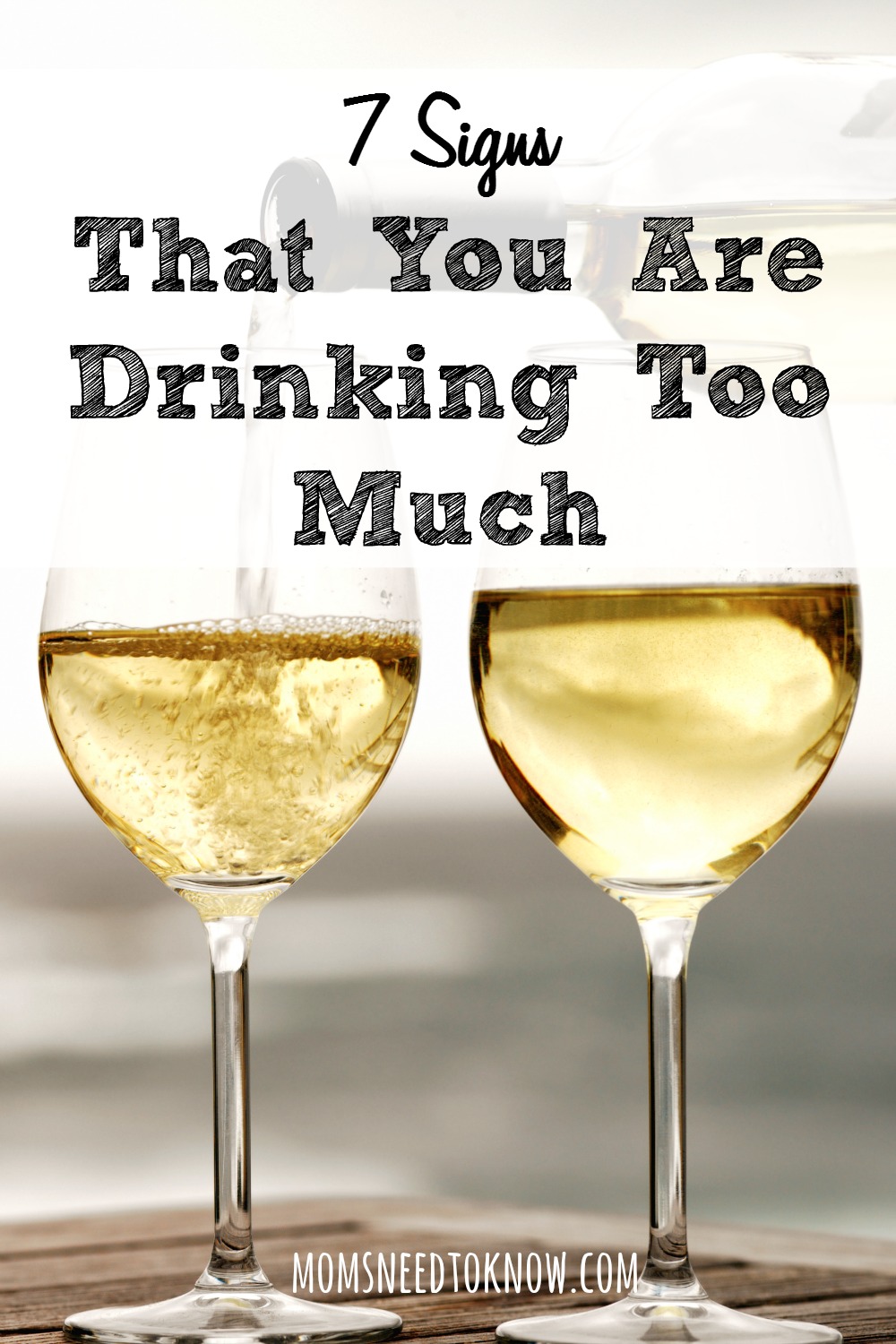 There is a fine line between enjoying a few drinks each week and drinking too much. How to recognize some of the signs that you may be headed for trouble.