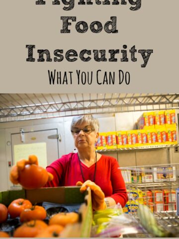 Fighting Food Insecurity seems like such a hard thing to to. But there are some simple ways that you can make a difference