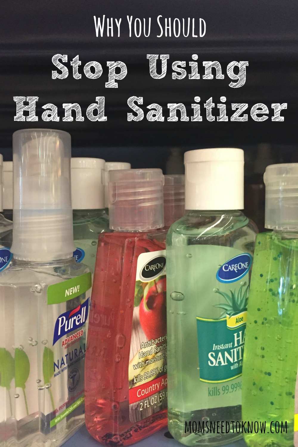 When we try to eradicate germs from our life, we may be doing more harm than good. I don't use hand sanitizer - here is why you shouldn't either