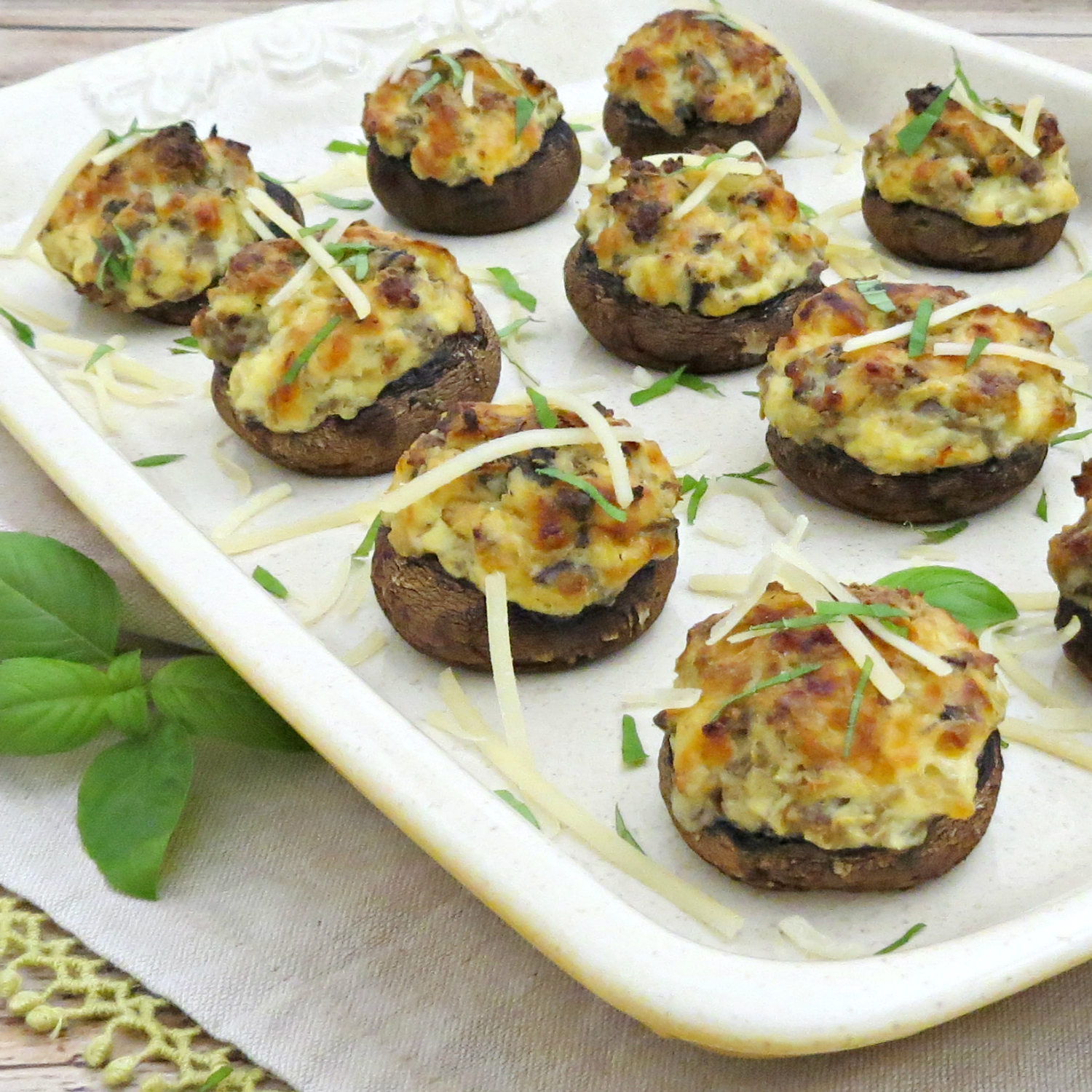 Sausage Stuffed Mushrooms with Ricotta Cheese Moms Need To Know