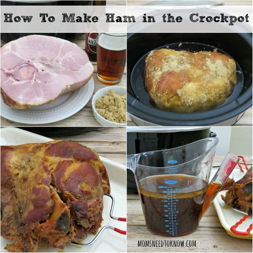 What do you do if your ham or turkey is too big for your crockpot?