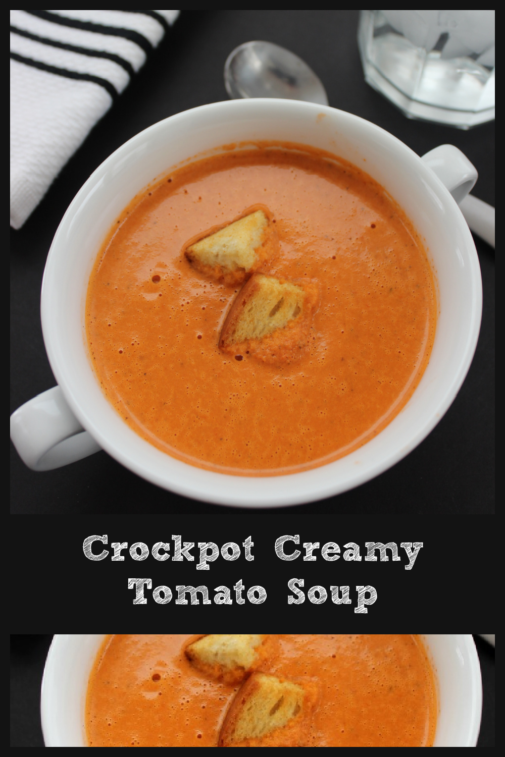 Easy Tomato Soup Recipe | Crockpot Cream of Tomato Soup | Moms Need To ...