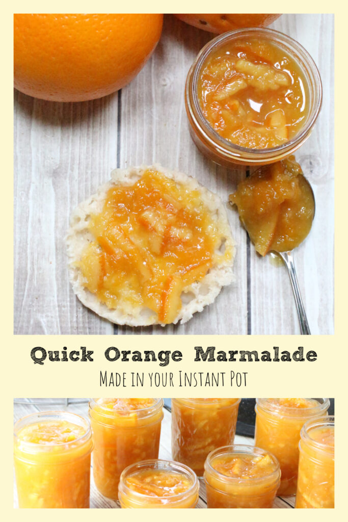 Quick Orange Marmalade Recipe in The Pressure Cooker