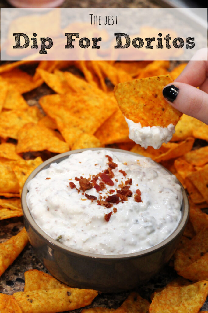 Most people don't think that you need a dip for Doritos - until they try this one! So good you will never eat Doritos without it again!