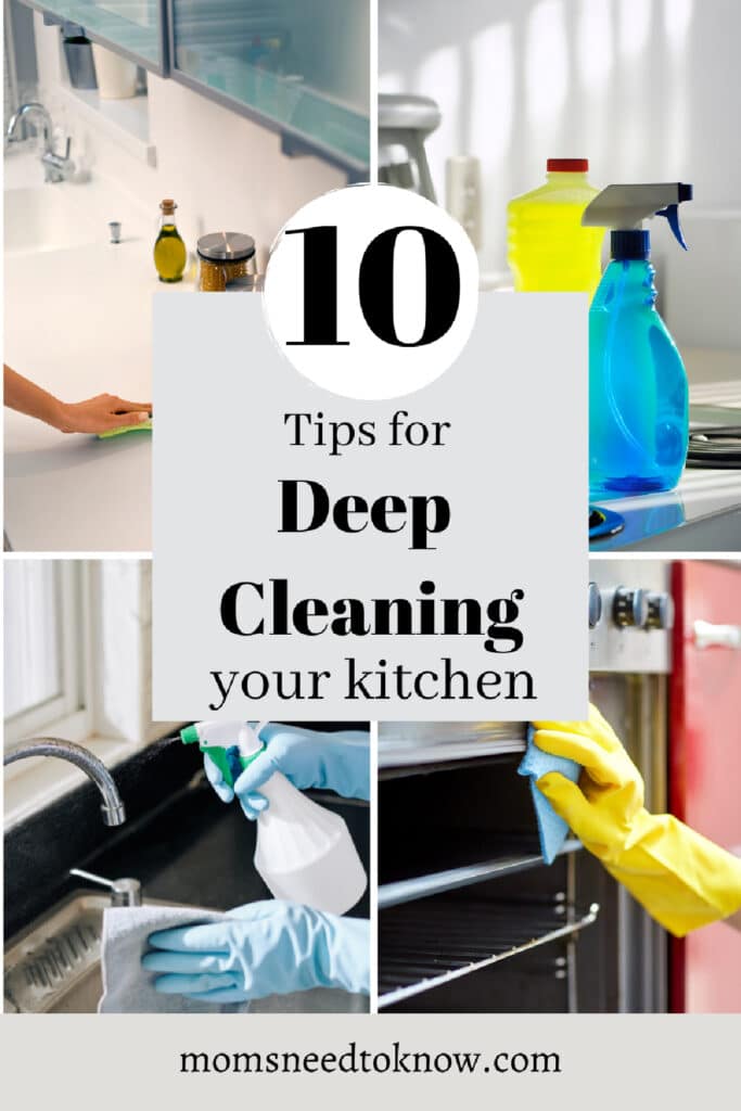 Kitchen cleaning: 10 tips for a spotless kitchen